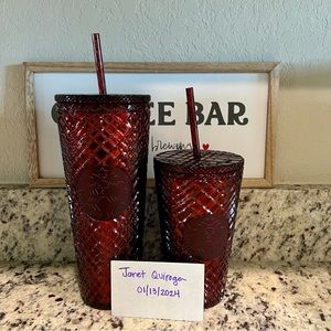 Starbucks cup set